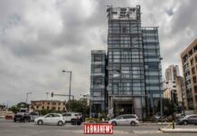 Le siège local de la CMA CGM à Beyrouth dévasté par l'explosion du 4 août 2020. crédit photo: François el Bacha pour libnanews.com. Tous droits réservés.