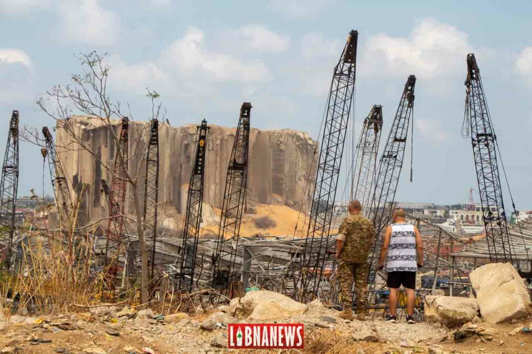La destruction des silos à blé du port de Beyrouth recommandée