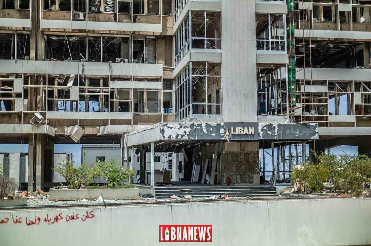 12 immeubles du secteur public totalement détruits par l’explosion du port de Beyrouth 12 immeubles du secteur public totalement détruits par l'explosion du port de Beyrouth
