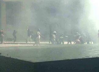 Explosion/Manifestations: Incidents au centre-ville de Beyrouth