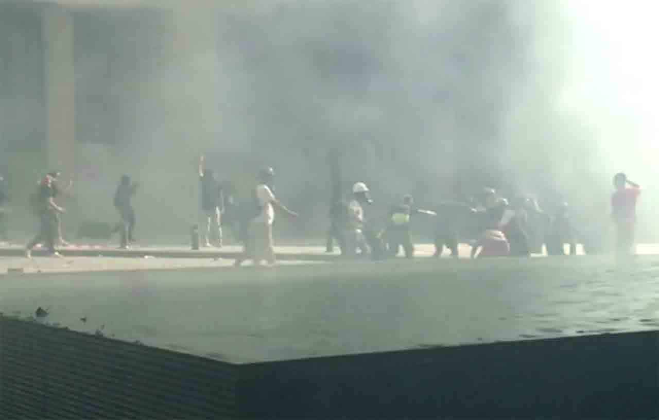 Explosion/Manifestations: Incidents au centre-ville de Beyrouth