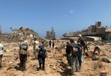 La France participe à l'enquête de l'explosion du port de Beyrouth