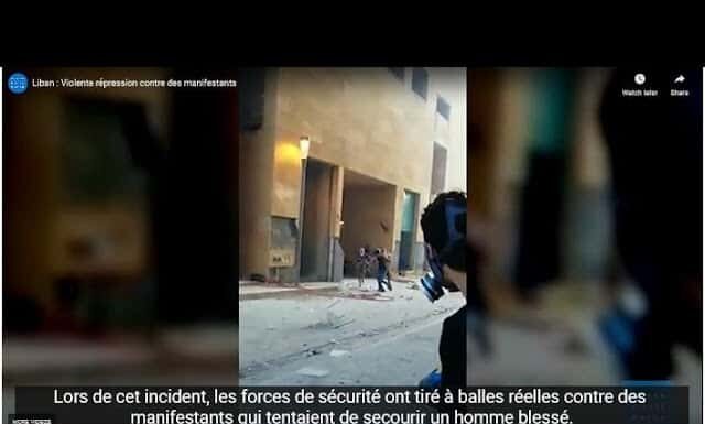 Liban : Recours à la force létale contre des manifestants (Human Rights Watch)