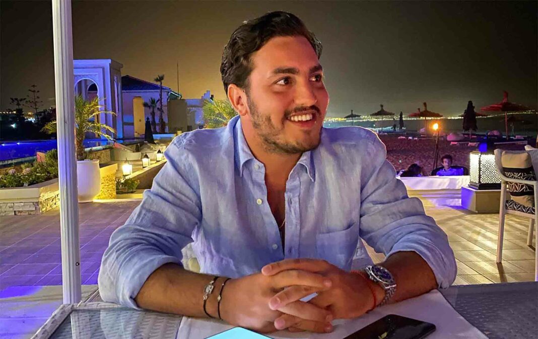 Le comédien Amine Radi. Source Photo: Facebook