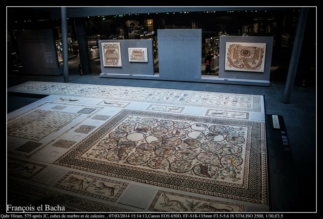 Les Mosaïques de Qabr Hiram, un des trésors du Louvre