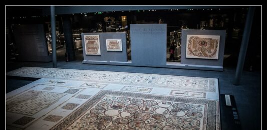 Les Mosaïques de Qabr Hiram, un des trésors du Louvre