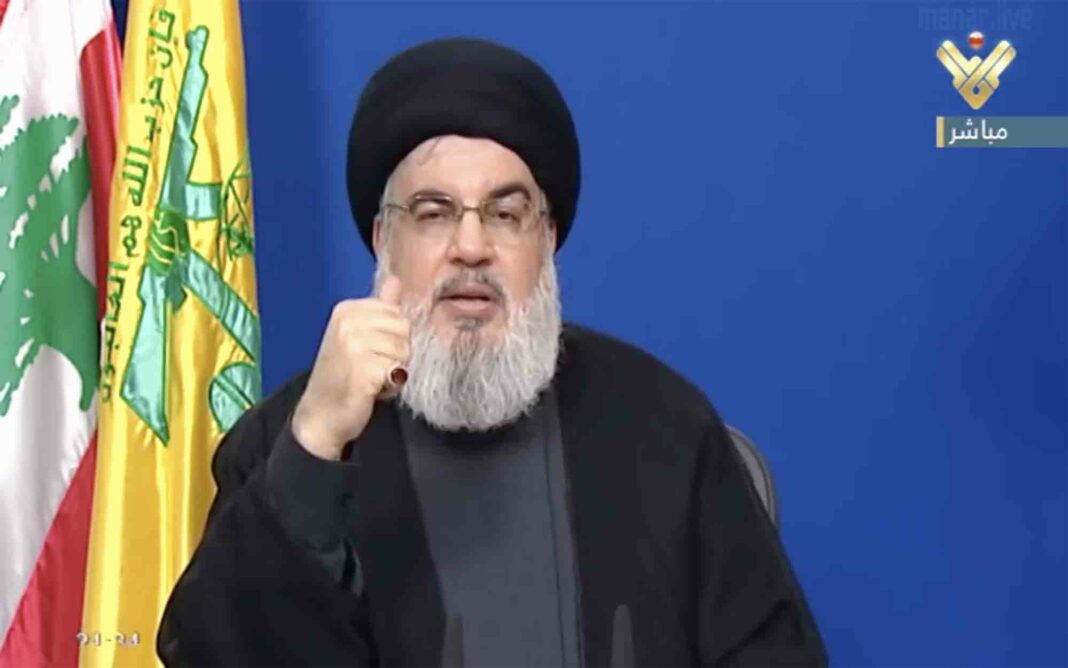 "Ceux qui veulent défendre le Liban, extraire ses ressources pétrolières et protéger ses eaux doivent voter pour la résistance et ses alliés" (Hassan Nasrallah)