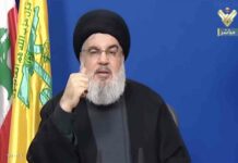 "Ceux qui veulent défendre le Liban, extraire ses ressources pétrolières et protéger ses eaux doivent voter pour la résistance et ses alliés" (Hassan Nasrallah)
