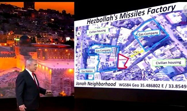Le Hezbollah organise un tour et dément toute présence de missiles aux lieux désignés par Benjamin Netanyahu
