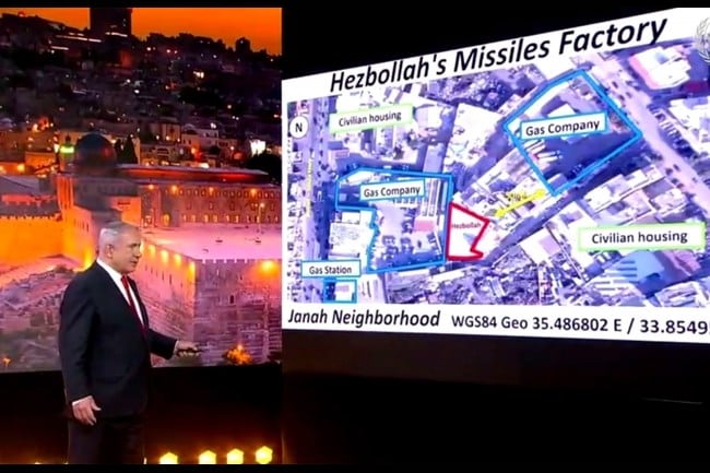 Le Hezbollah organise un tour et dément toute présence de missiles aux lieux désignés par Benjamin Netanyahu
