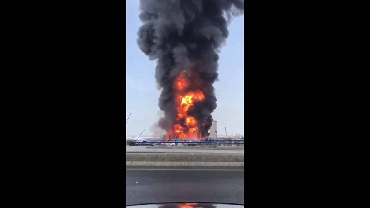 Un nouvel incendie dans le port de Beyrouth