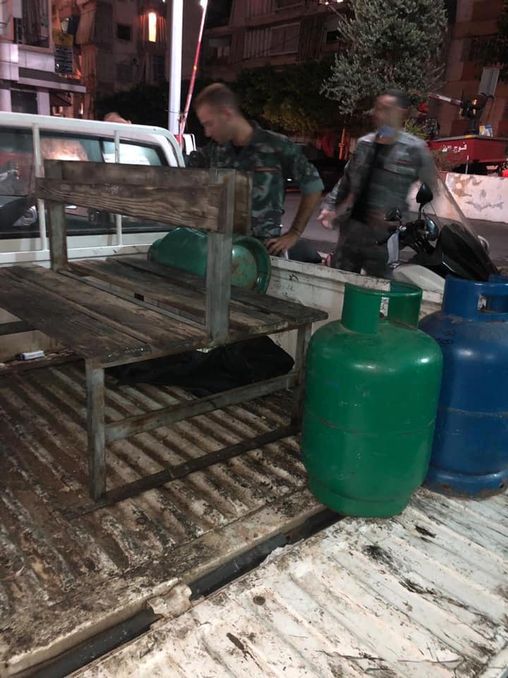 Beyrouth: Les autorités saisissent un stock de bouteilles de gaz stockées de manière dangereuse