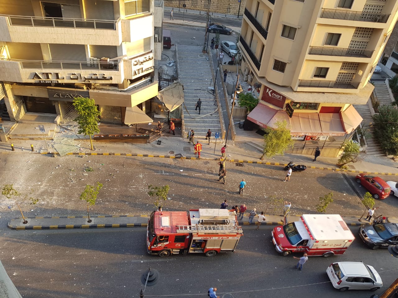 Explosion d'une bonbonne de gaz à Ashrafieh et d'un réservoir d'essence à Tarek Jadideh