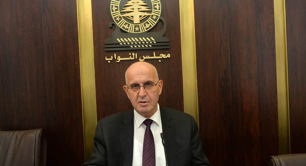 Le député Assem Araji. Crédit Photo: Parlement Libanais