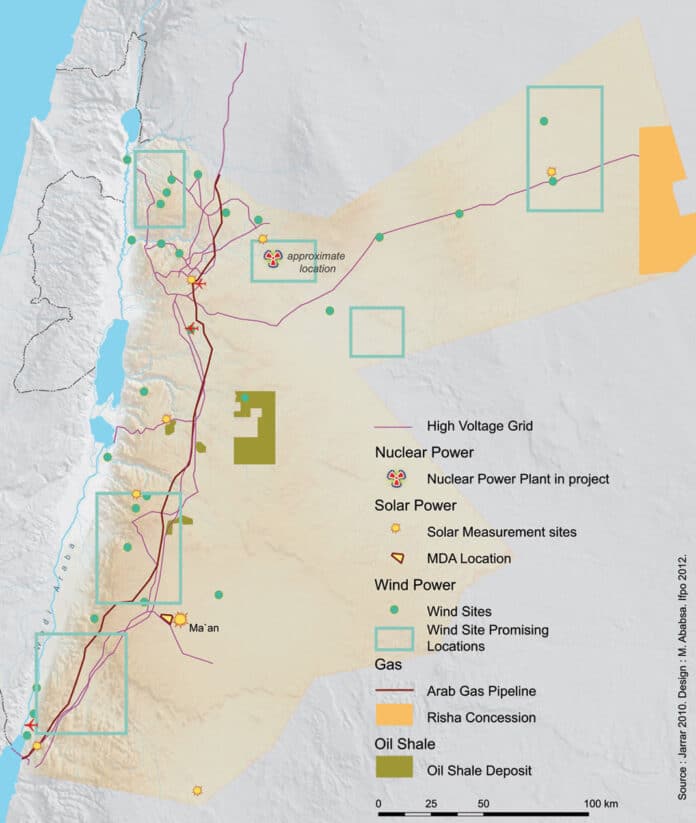 Madaniya jordan-map Nucléaire-Monde arabe (1/4). «Bullshit» (Foutaise) : La réponse méprisante des États Unis aux ambitions nucléaires de la Jordanie