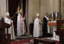Le patriarche Béchara Boutros Rahi à l'occasion du sermon dominical du 25 octobre 2020. Crédit Photo NNA