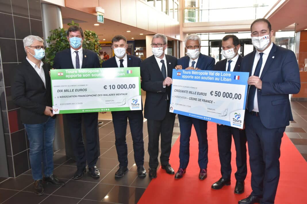 Tours Métropole Val de Loire en soutien au Liban