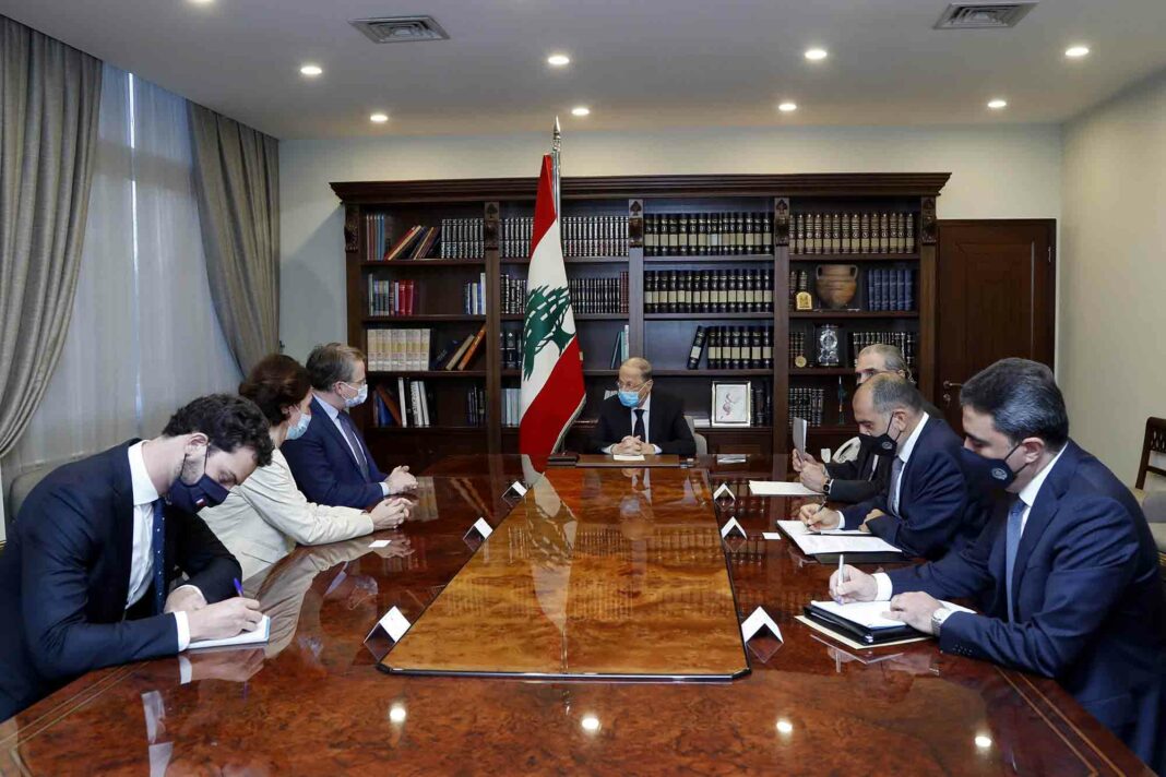 L'envoyé spécial français au chevet du Liban