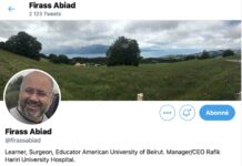 Qui Firas Abiad, nouveau ministre de la santé?