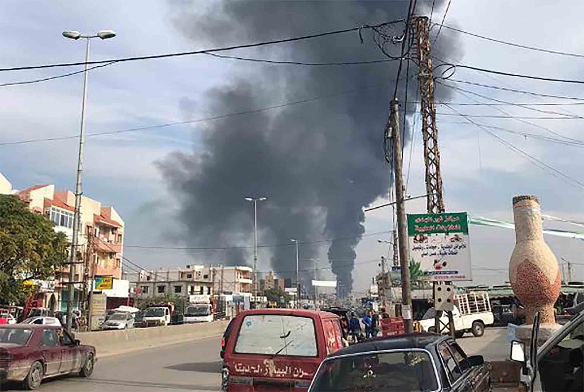 Walid Joumblatt accuse les personnes à l'origine de l'incendie d'un pipeline de contrebande à destination de la Syrie