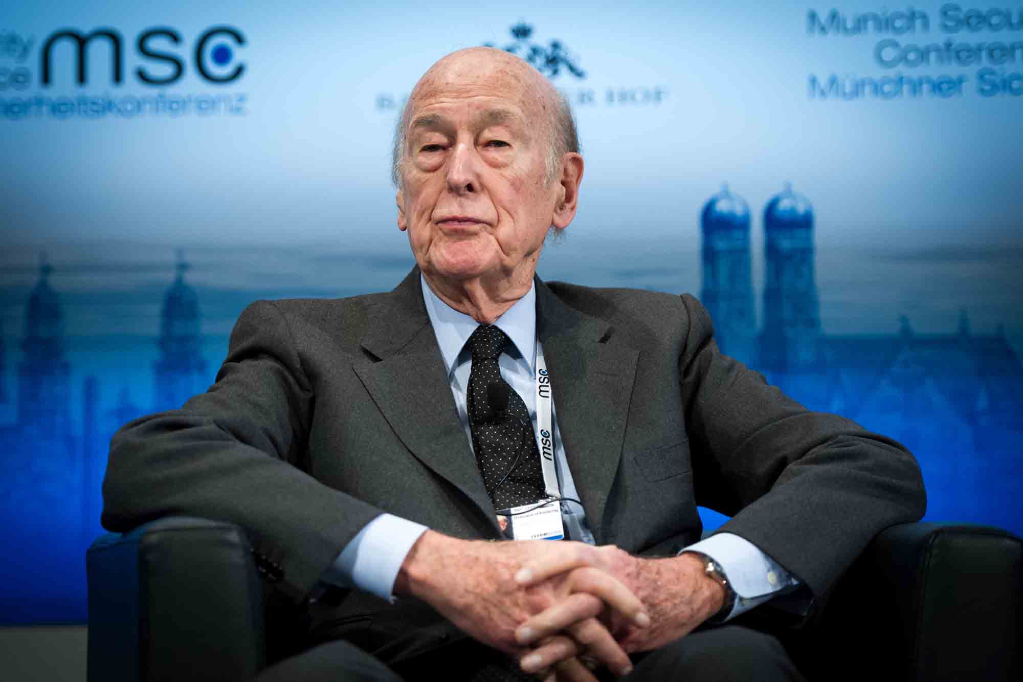 Valery Giscard d’Estaing faisait rayonner la France Sicherheitskonferenz am 01.02.2014 in München. Foto: Tobias Kleinschmidt