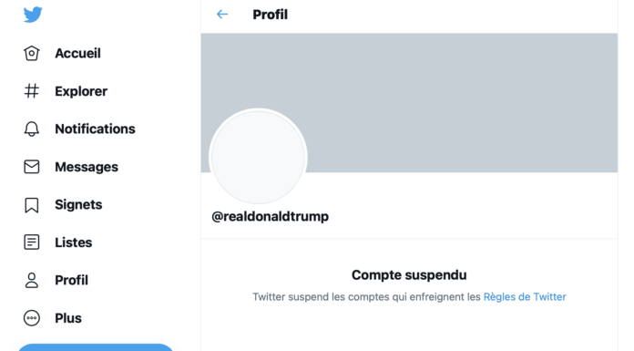Après Facebook, Twitter banni définitivement Donald Trump