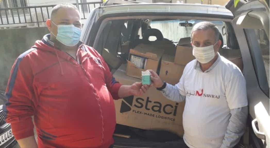 L’Association Nawraj a distribué des rations alimentaires, des médicaments et d’autres ustensiles nécessaires pour le 3ème âge dans les villages frontaliers de Klayaa, Marj Ouyoun et Bourj el Moulouk au sud.