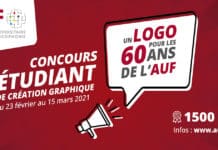 Concours : création du logo du 60ème anniversaire de l’AUF