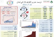 Lebanon/Coronavirus: 61 dead and 3,560 cases