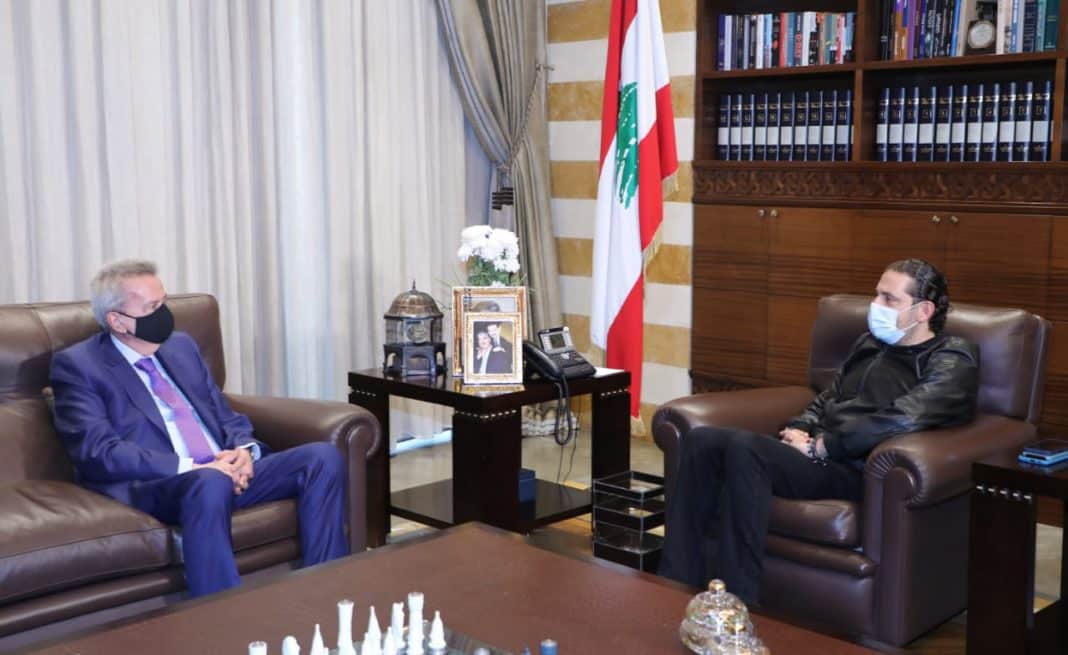 Riad Salamé chez Saad Hariri