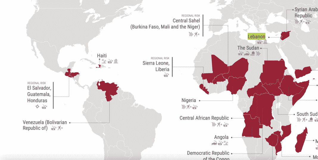 La population libanaise menacée par l&rsquo;insécurité alimentaire selon le FAO et le PAM