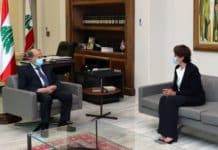 Liban: le Président de la République réitère son appui à l’initiative française Liban: le Président de la République réitère son appui à l'initiative française