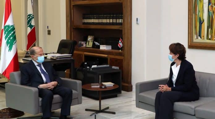 Liban: le Président de la République réitère son appui à l'initiative française