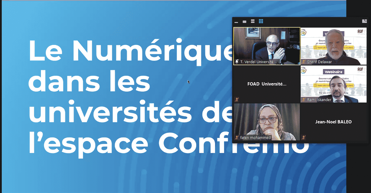 La gouvernance universitaire et le numérique en temps de crise: rencontre d’experts sur les défis et la nécessité d’adaptation