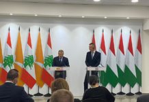 La pression extérieure, qui est exercée contre le plus grand parti chrétien du Liban, n'est pas une bonne chose (Peter Szijjarto)