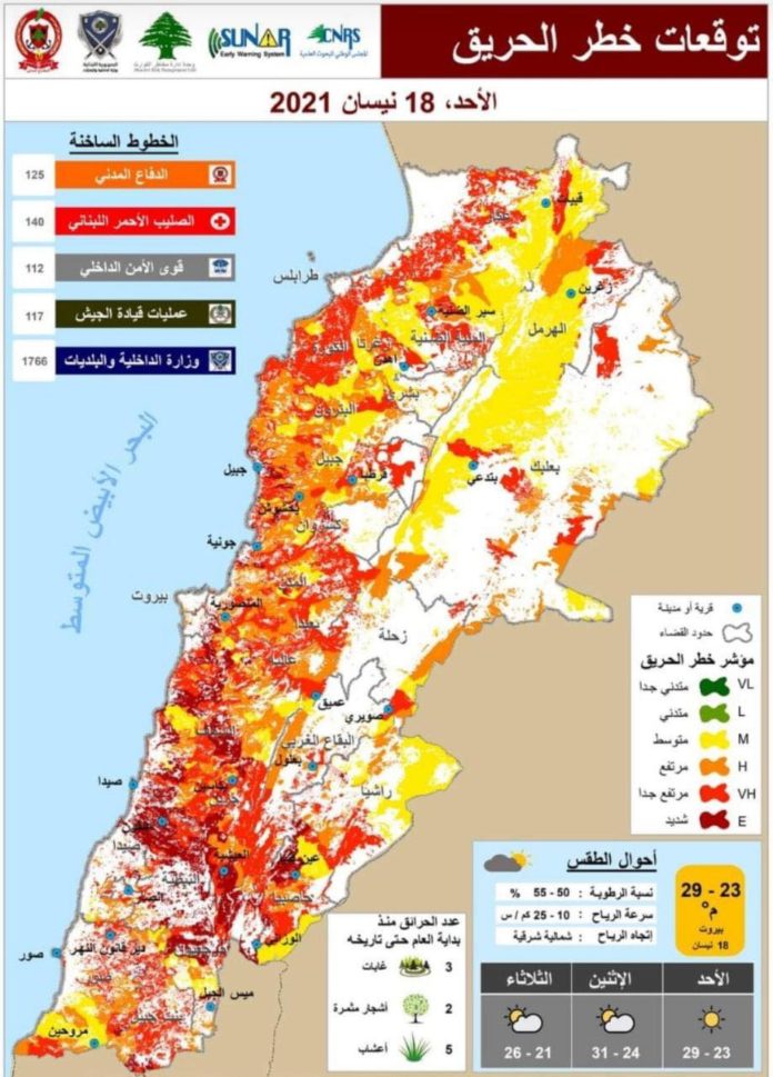 Avec la chaleur, la saison des incendies commence