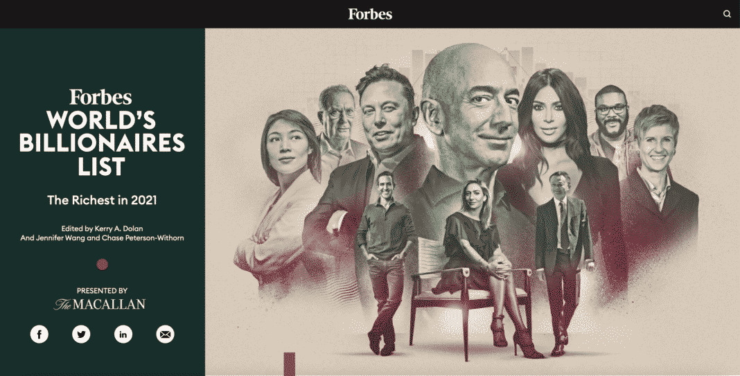 6 milliardaires libanais dans le classement Forbes 2021 des personnes les plus riches au Monde