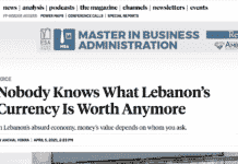 $ 6 billion illegally transferred out of Lebanon (Foreign Policy)