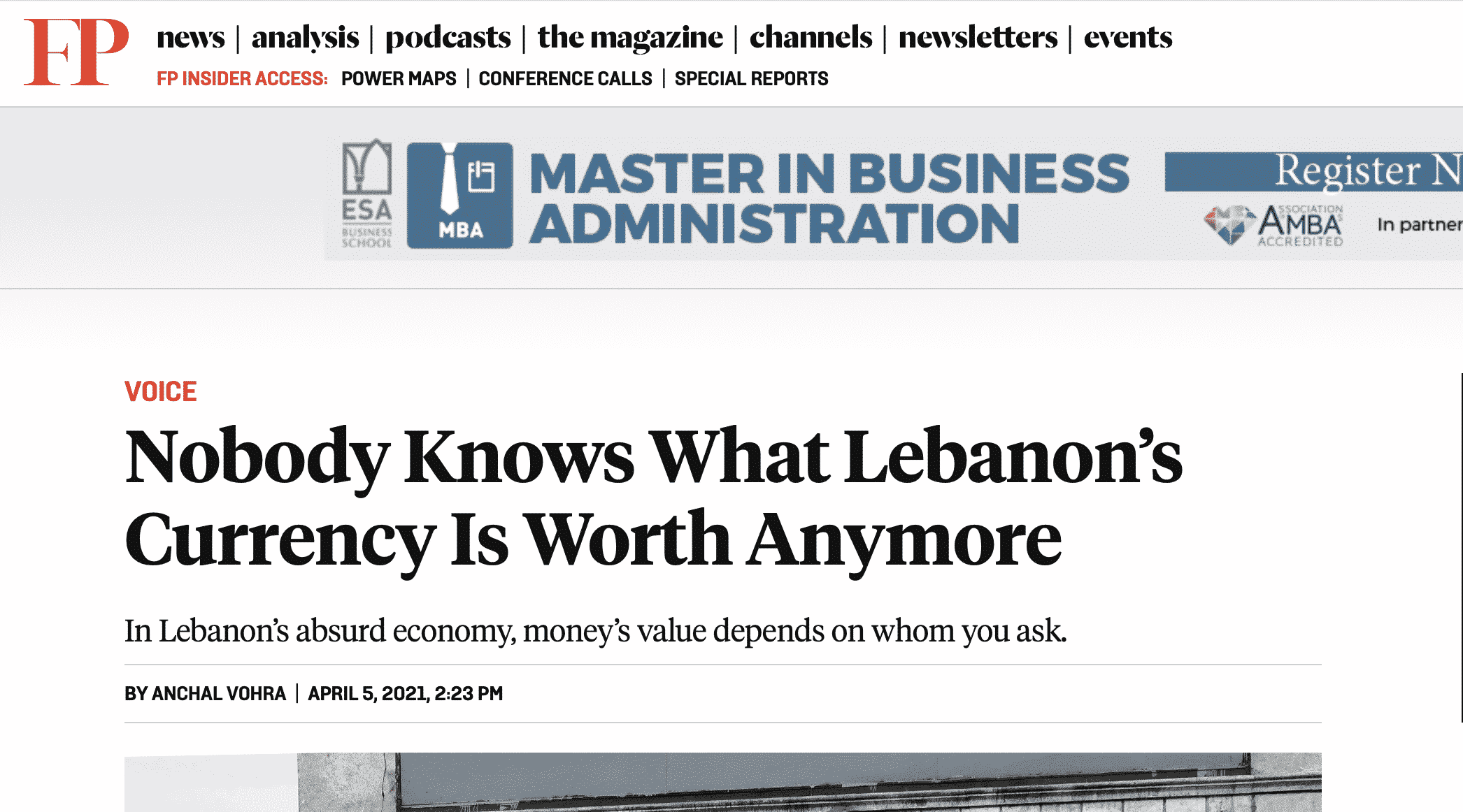 $ 6 billion illegally transferred out of Lebanon (Foreign Policy) $ 6 billion illegally transferred out of Lebanon (Foreign Policy)