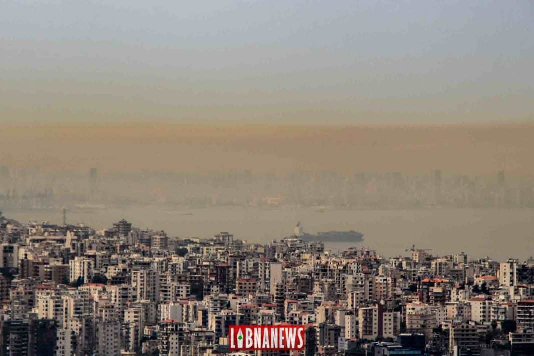 La pollution à Beyrouth. Crédit Photo: Libnanews.com