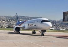 La MEA assure 54 % du trafic passagers à l’aéroport de Beyrouth au premier trimestre 2025 Le 8ème Airbus A321 reçu par la MEA. Source Photo: Lebanese spotters