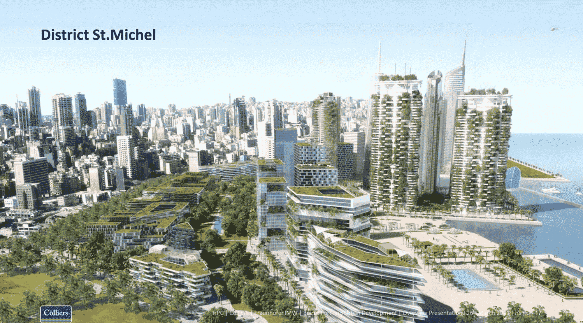 Le projet allemand du port de Beyrouth