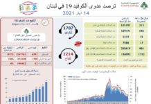 Liban/Coronavirus: 213 nouveaux cas et 17 décès Liban/Coronavirus: 213 nouveaux cas et 17 décès
