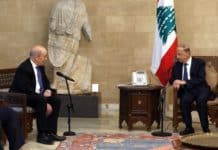Jean-Yves le Drian débute sa visite au Liban