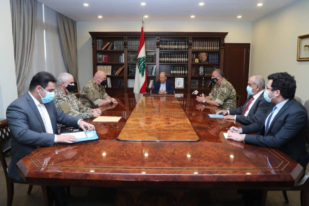 Liban/Israël: La délégation libanaise auprès du chef de l'état à la veille de la reprise des négociations