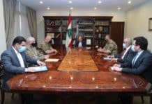 Liban/Israël: La délégation libanaise auprès du chef de l'état à la veille de la reprise des négociations