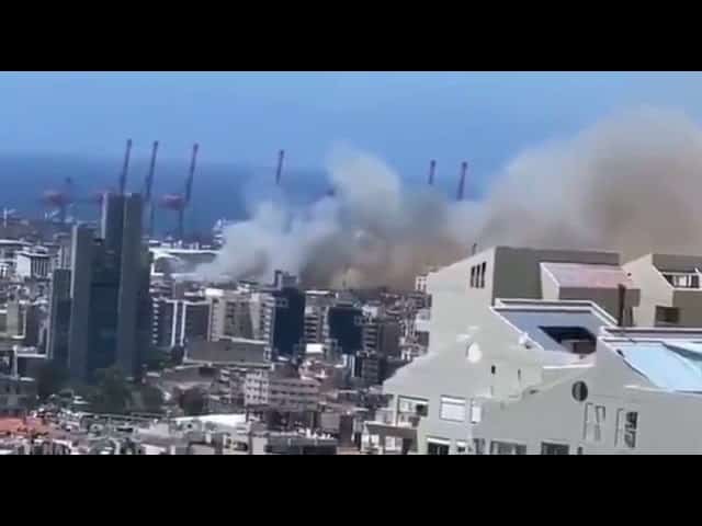 Un incendie dans le port de Beyrouth qui rappelle de mauvais souvenirs