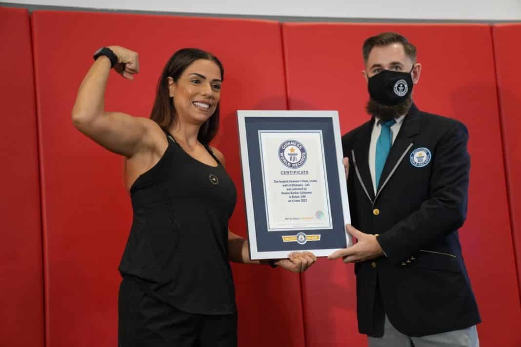 Lebanese amputee athlete breaks the Guinness World Records™ title to mark the launch of GWR’s Impairment Records Initiative