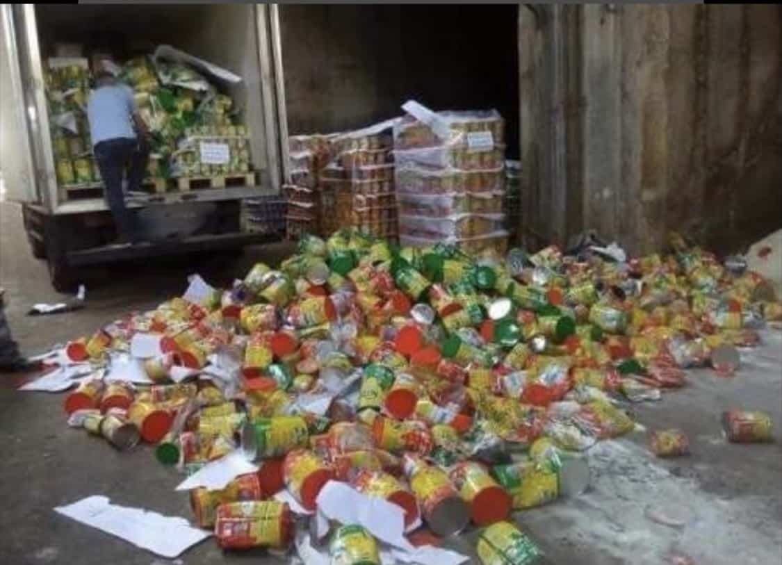 Uproar over destruction of infant dairy products and importer's response