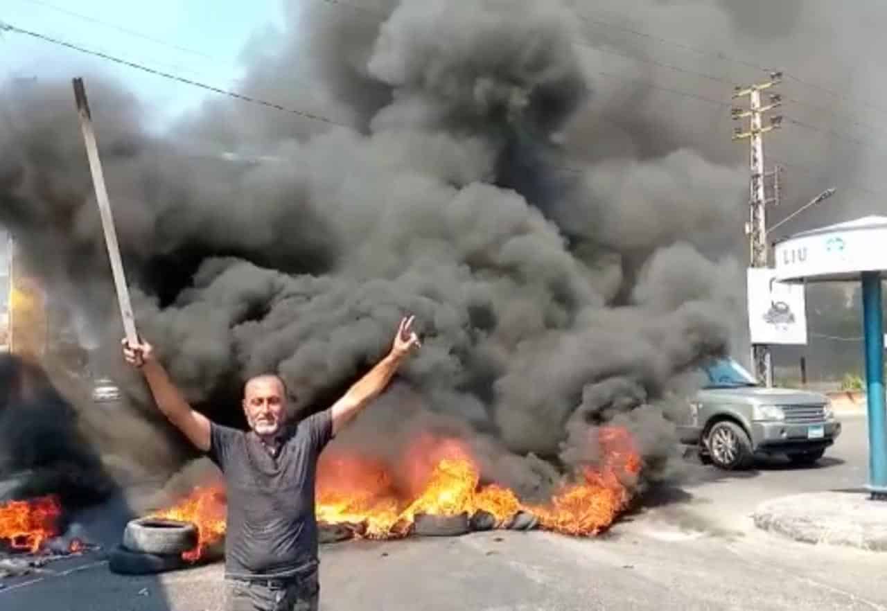 Many roads cut this Monday afternoon